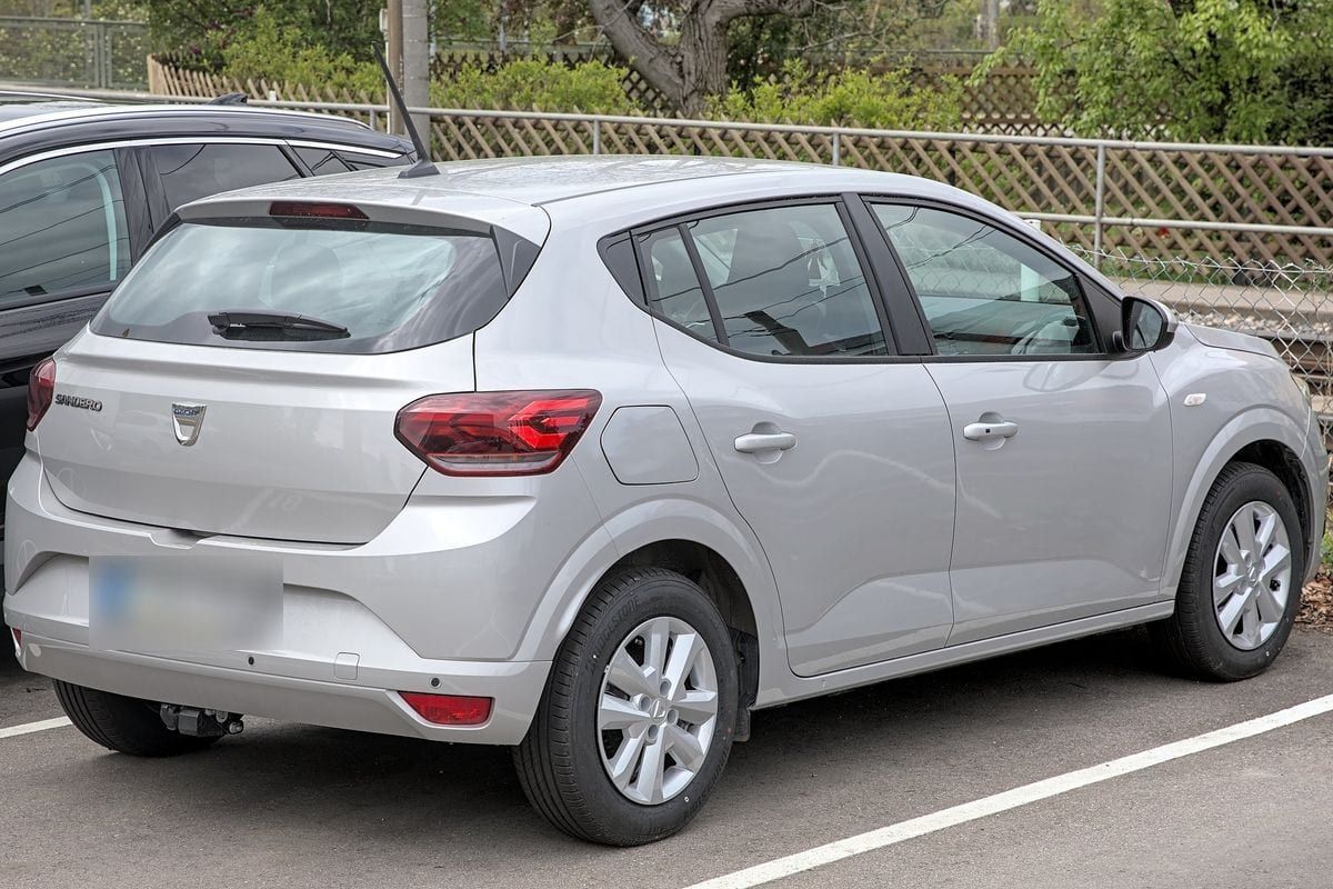 Dacia Sandero — photo d’illustration du modèle, pas une voiture de l’agence